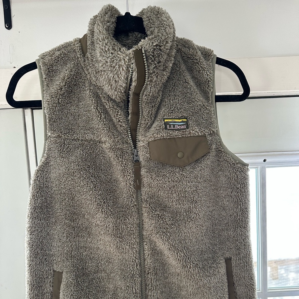 LL Bean Fleece Vest